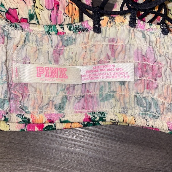 Victoria’s Secret PINK Floral Smocked Bralette - Picture 5 of 5